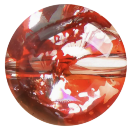 Red Phoenix Feather Garden Quartz 6mm