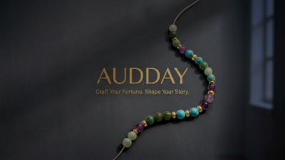 Audday energy jewelry brand story and crystal bracelet craftsmanship