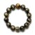Audday Obsidian Mantra Bead Bracelet with Tiger's Eye Accent - Image 10