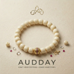 Natural White Jade Bodhi Root Bracelet – Handmade Buddhist Beads for Calmness, Wisdom & Prosperity, 8mm Beads, Universal Length