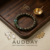 Handmade Wood & Gemstone Bracelet – Feng Shui Jewelry for Wealth, Wisdom & Protection, 9mm Main Gem Bead, 6mm Wooden Beads, Universal Length - Image 2
