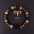 Zodiac Energy Bracelet for Men Women - 8mm Natural Tiger Eye & Jasper Healing Stones Constellation Bracelet, Vintage Matte Horoscope Astrological Gifts, 18cm Elastic Micro-Mesh Healing Beads - Image 13