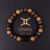 Zodiac Energy Bracelet for Men Women - 8mm Natural Tiger Eye & Jasper Healing Stones Constellation Bracelet, Vintage Matte Horoscope Astrological Gifts, 18cm Elastic Micro-Mesh Healing Beads - Image 10