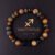 Zodiac Energy Bracelet for Men Women - 8mm Natural Tiger Eye & Jasper Healing Stones Constellation Bracelet, Vintage Matte Horoscope Astrological Gifts, 18cm Elastic Micro-Mesh Healing Beads - Image 6