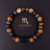 Zodiac Energy Bracelet for Men Women - 8mm Natural Tiger Eye & Jasper Healing Stones Constellation Bracelet, Vintage Matte Horoscope Astrological Gifts, 18cm Elastic Micro-Mesh Healing Beads - Image 5