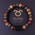 Zodiac Energy Bracelet for Men Women - 8mm Natural Tiger Eye & Jasper Healing Stones Constellation Bracelet, Vintage Matte Horoscope Astrological Gifts, 18cm Elastic Micro-Mesh Healing Beads - Image 4